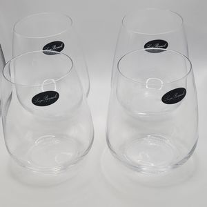 Luigi Bormioli stemless wine glasses 4